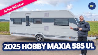 ✨ NOW NEW: 2025 Hobby Maxia 585 UL | Caravan | Test \u0026 Buying Guide - Camperland Bong