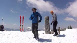 2012.5.19 会津駒ヶ岳テレマークスキー登山