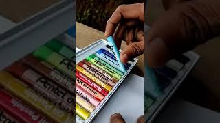 oil pastels drawing  | landscape drawing
