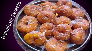 Balushahi Sweets|Balushahi sweet Recipe|ਸਿਰਫ ਤਿੰਨ ਚੀਜ਼ਾਂ ਨਾਲ ਆਸਾਨੀ ਨਾਲ ਬਣਾਓ ਬਲੁਸ਼ਾਹੀ ਮਿੱਠਾਈ |