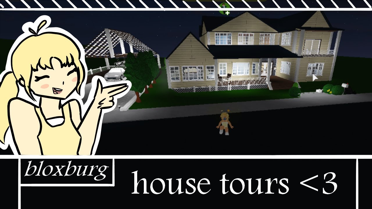 Bloxburg House Tours - YouTube