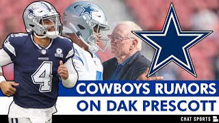 Cowboys Rumors On Dak Prescott: EVERYTHING You Need To Know On Contract, Trade R