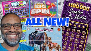 New Scratch off Tickets from the md lottery #scratchers #lottery