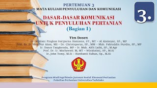 03.  Penyuluhan dan Komunikasi