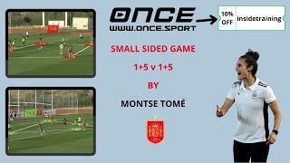 Spain Women's - 1+5 v 1+5 SSG drill by Montse Tomé