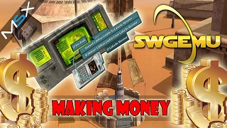 Star Wars Galaxies  -SWGEMU -PreCU -How to make money starting out -tutorial