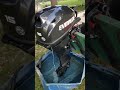 2018 Evinrude 15hp outboard