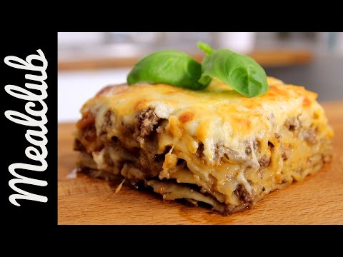 Rezept Lasagne Mit Bechamelsauce