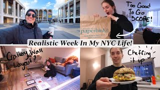 Decorating my NYC apartment, realistic week in my life *chatty vlog*