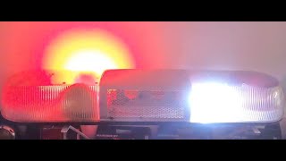 Whelen Vintage Strobe Lightbar Model 8029