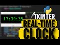 Create a Real Time Clock GUI in Python Tkinter