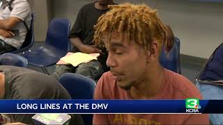 Yes, you are waiting longer in DMV lines