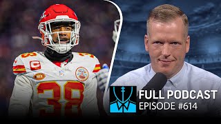 AFC Burning Questions; 'The old crotch sleeves!' | Chris Simms Unbuttoned (FULL Ep 614) | NFL on NBC