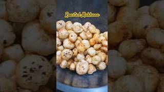 Roasted makhana | Healthy snacks😋#roastedmakhana #healthysnacks #recipe #shorts #viralvideo #food