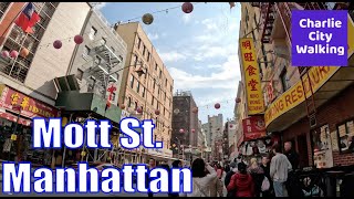 Mott Street, Manhattan New York Walking Tour Through Little Italy and China Town