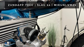 Zundapp 70cc | krukas slag 44 | Mikuni VM24 BVR