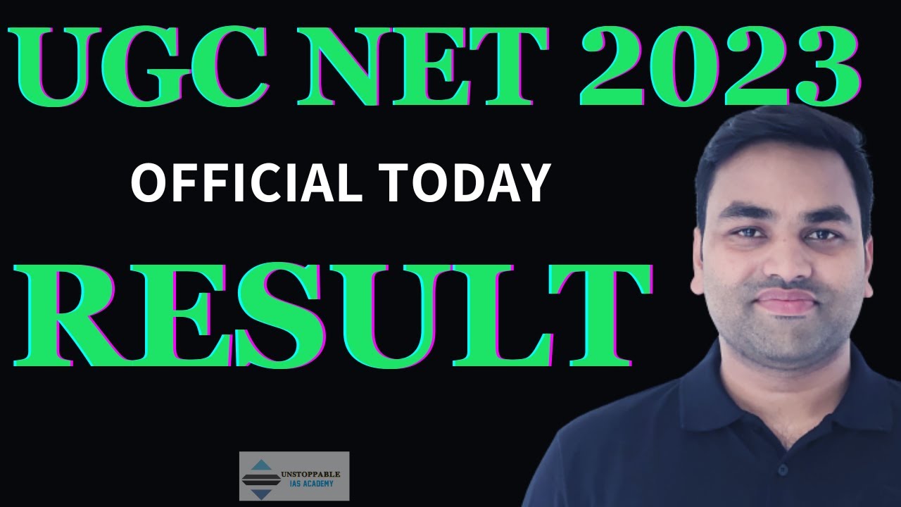 OFFICIAL:- UGC NET 2023 RESULT || UGC NET RESULT 2024 | NET EXAM RESULT ...