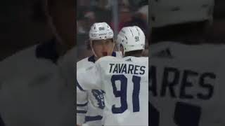 William Nylander Scores Assisted By John Tavares and Nick Robertson