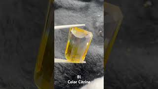 Lab created Bi color Citrine Hardness Mohs scale 7