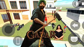 Gadar 2 Full Movie Game Version| Indian Bikes Driving 3D