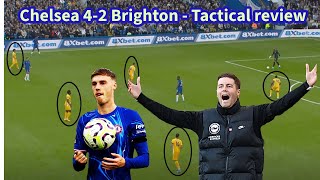 COLE PALMER SUPREMACY! Chelsea 4-2 Brighton & Hove Albion – Tactical review