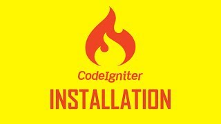 1. Codeigniter 3.1.7 Install