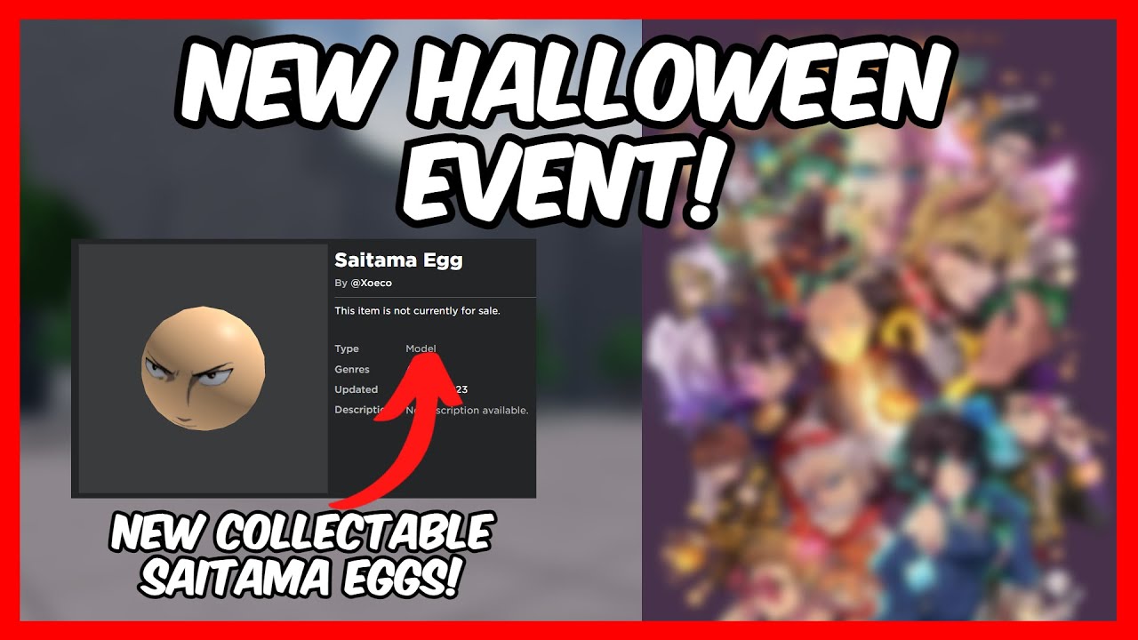 NEW UPCOMING HALLOWEEN UPDATE AND NEW Cosmetics! | Roblox The Strongest ...