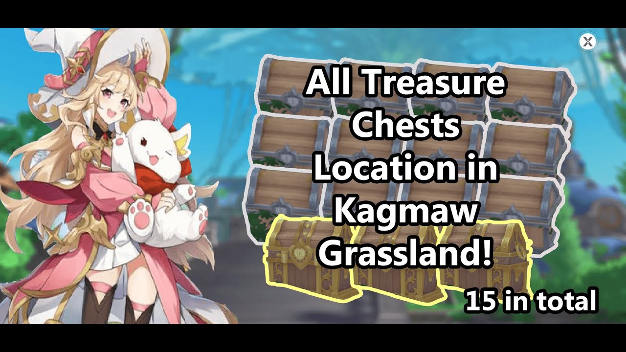 All Treasure Chests In Kagmaw Grassland | The Legend Of Neverland - YouTube