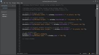 [#38] Window Object In JavaScript