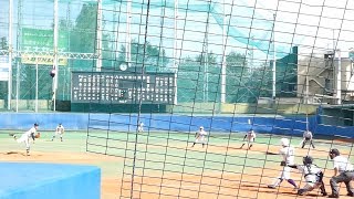 関東第一 東柊羽 ホームラン 9回表 2019年10月26日(土)秋季東京都高校野球大会[3回戦帝京高校戦]