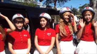 (FANCAM) 131104 Crayon Pop Arriving at SBS