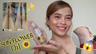 SUN FLOWER OIL PAMPAPUTI + PAMPAKINIS NG KILI KILI MUST TRY #sunfloweroil