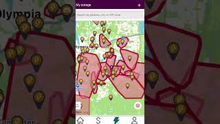 10/25/2025 To 10/26/2025 POWER OUTAGE, Lacey, WA, Study by, Gene Bowdish