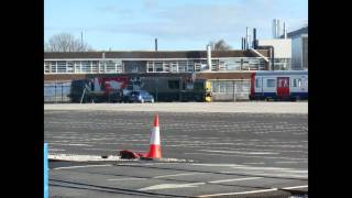 HD Europhoenix 37884 + 375621 Bombardier works Derby 14/2/16