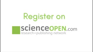 ScienceOpen on how to register and submit a manuscript