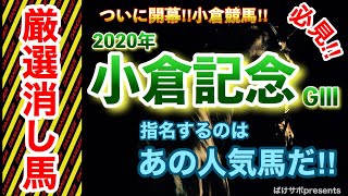 小倉記念 2020【GⅢ】厳選消し馬今回指名するのはあの人気馬！？