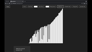 CS50 Introduction to Computer Science Final Project - Algorithm Visualization