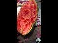 Fruit carving pepaya | how to make papaya carvings