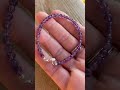 Purple Amethyst Bead Bracelet  #jewelry #bracelets