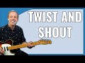 Twist And Shout Guitar Lesson (Beatles)