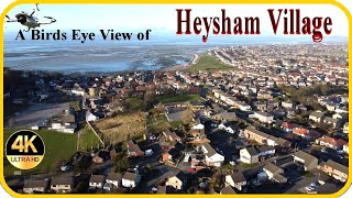 🦅 Heysham Village....A Birds eye view. in 4k UHD...Feb 2021 🦅