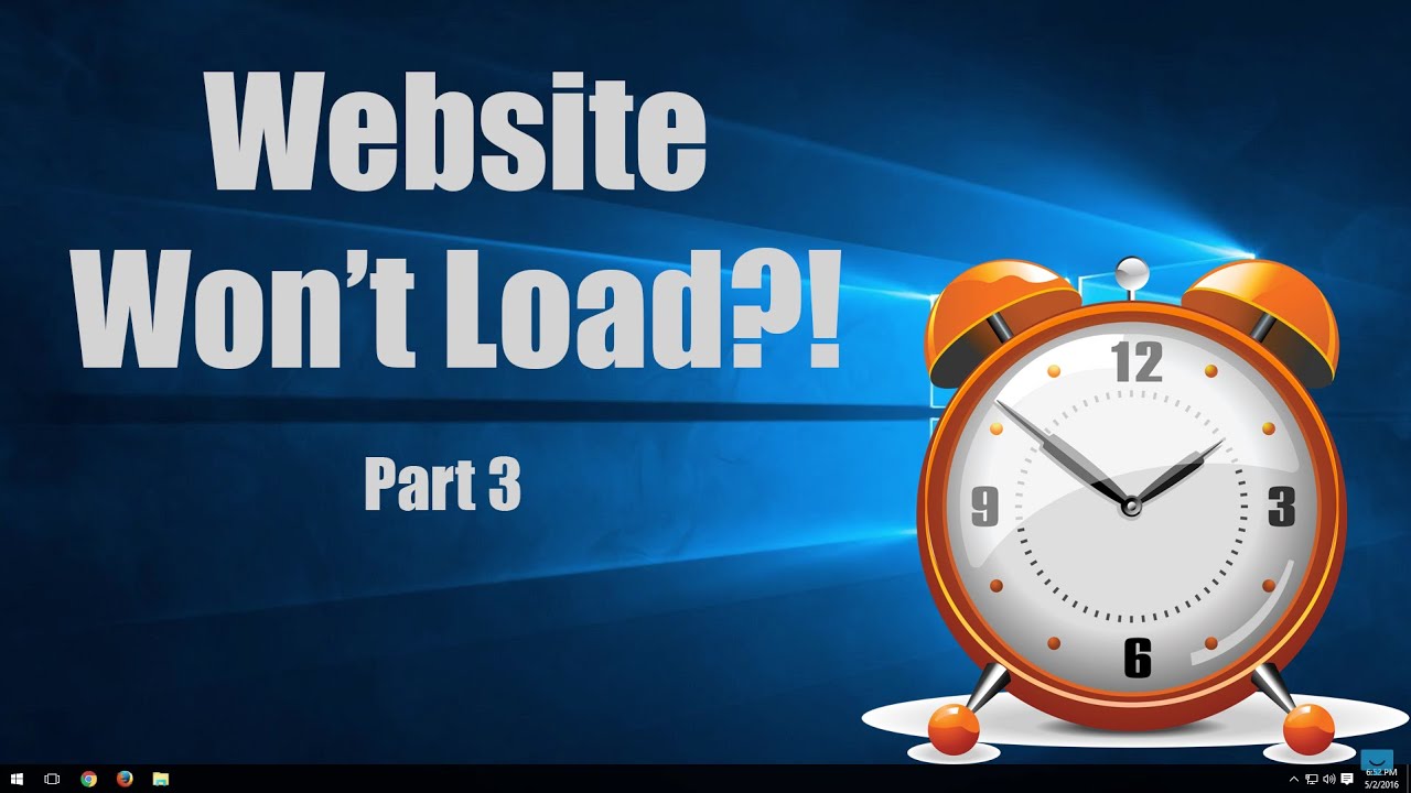 Website Won't Load Part 3 - Website Maintenance - YouTube