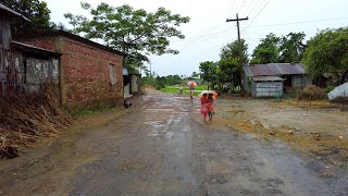 Rain Walking Dharmapasha, Sunamganj