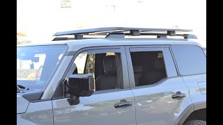 WELLvisors in-channel style window visors Installation Video Lexus GX550 2024+ Toyota Land Cruiser