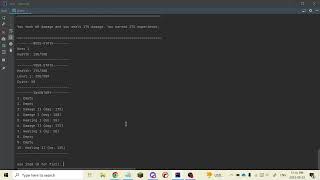 Simple Text-Based Game in Java