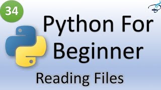Python Tutorial for Beginners | Reading File #34