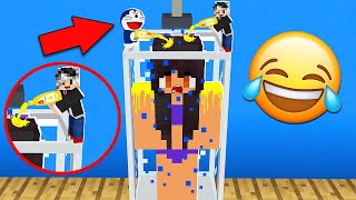 BİR KIZI KÜÇÜK OLUP TROLLEMENİN 3 YOLU 😱 - Minecraft