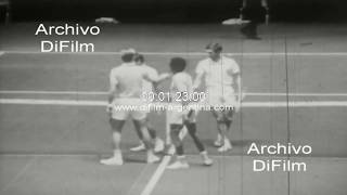 Ilie Nastase - Cliff Richey - Stan Smith - Arthur Ashe National Indoor Open 1970