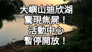 大嶼山迪欣湖驚現焦屍！活動中心暫停開放！