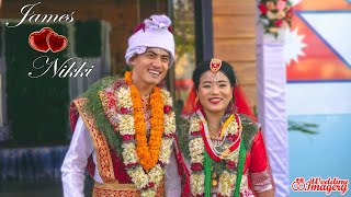 James WEDS Nikki💍❤️ || WeddingImageryNepal || Cinematic Video😊 || #mitthooo👌